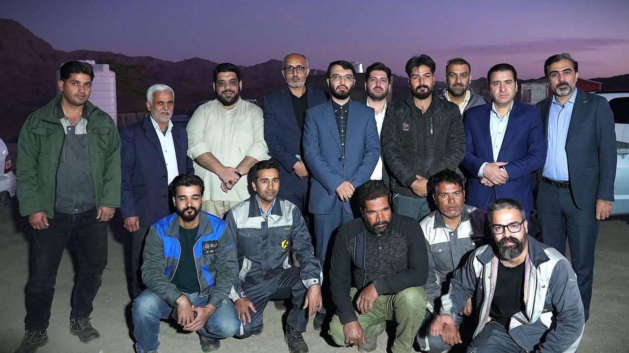 گزارش تصویری بازدید نماینده ویژه وزیر کار از شرکت صدر معادن ایرانیان