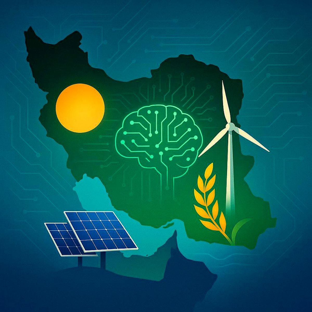 «هوش مصنوعی و اقتصاد سبز؛ راه ایران برای عبور از چالشهای اقلیمی»